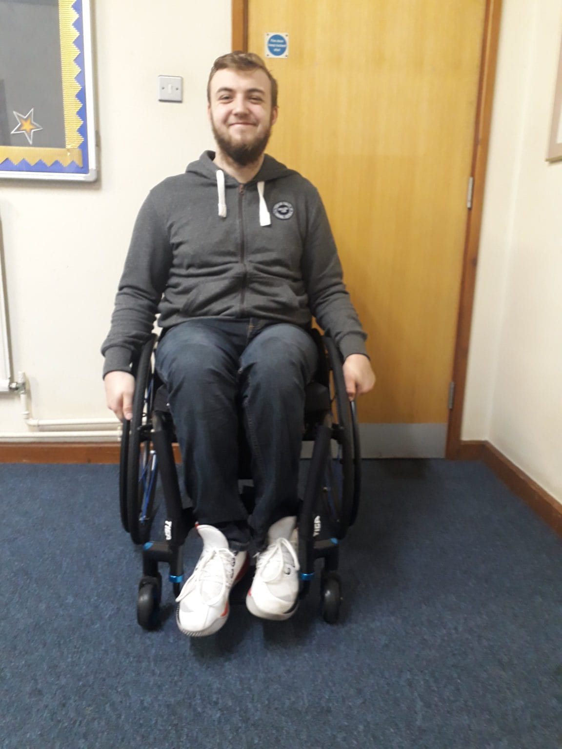Thames Valley Kings raise funds for Joe’s new wheelchair Wokingham.Today