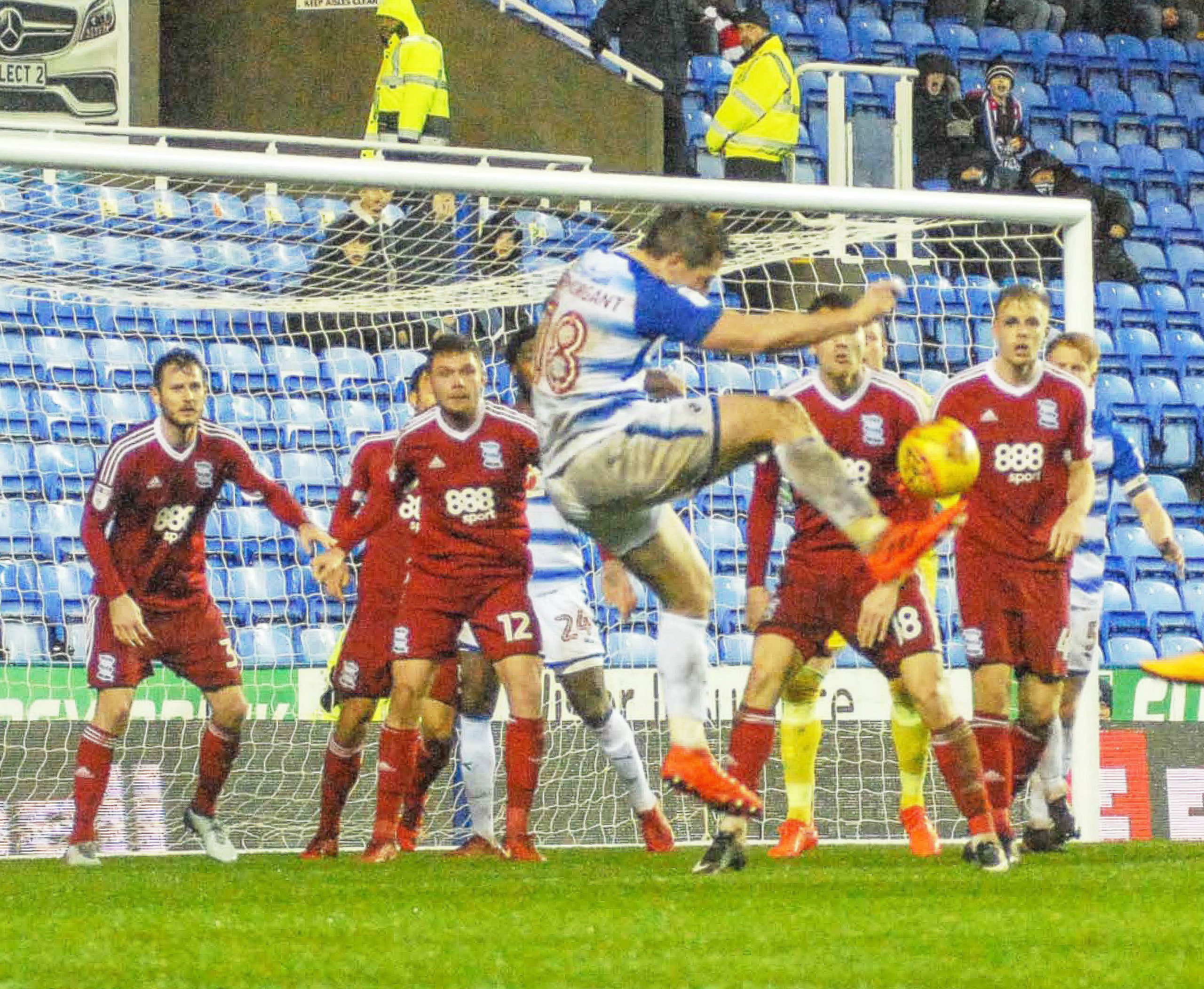 Kermorgant hits the bar