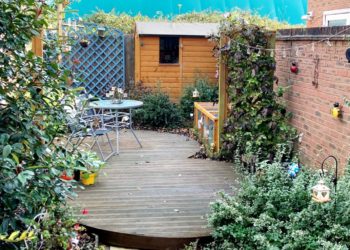 The new air dome at The Forest School can be seen from neighbouring gardens Picture: Laura Beasley