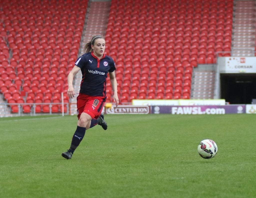 Lauren Bruton is in contention for Reading's game at Watford this weekend (Picture: Nigel Hoyle/GoalShots)