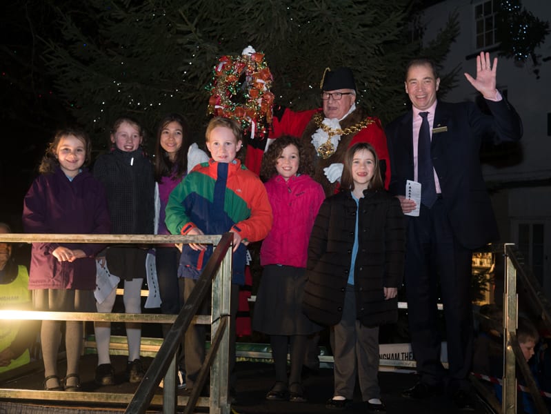 Living Advent Calendar day  Hawthorns School