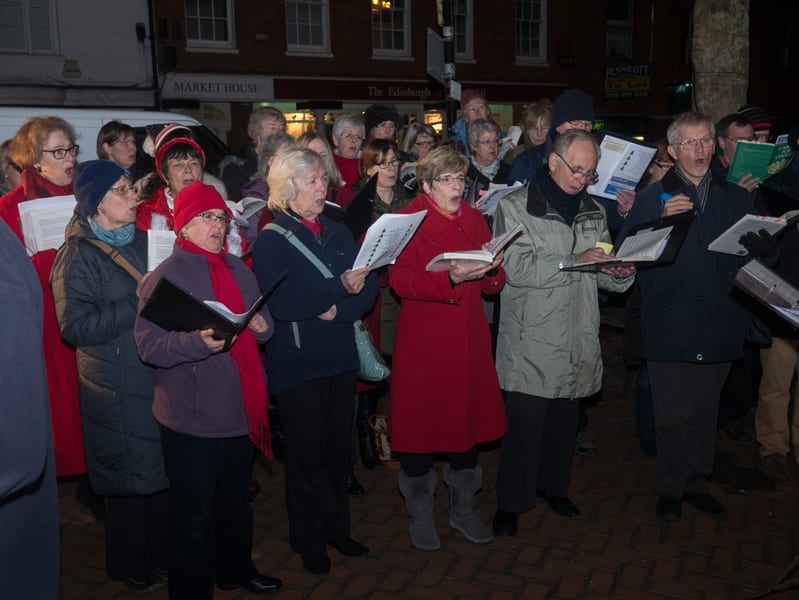 Living Advent Calendar day Wokingham Choral Society