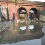 Loddon Bridge flooding