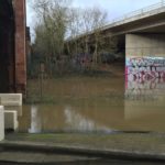 Loddon Bridge flooding
