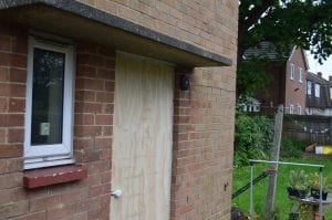 The house in Longs Way closed by Thames Valley Police