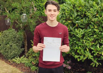 Michael Hills from Wokingham will be studying computer science after achieving 4 A*s
