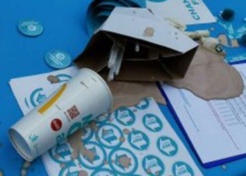 Brexit party milkshake