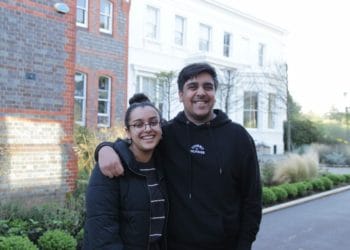 Minahil Adnan and her brother Ahmer
