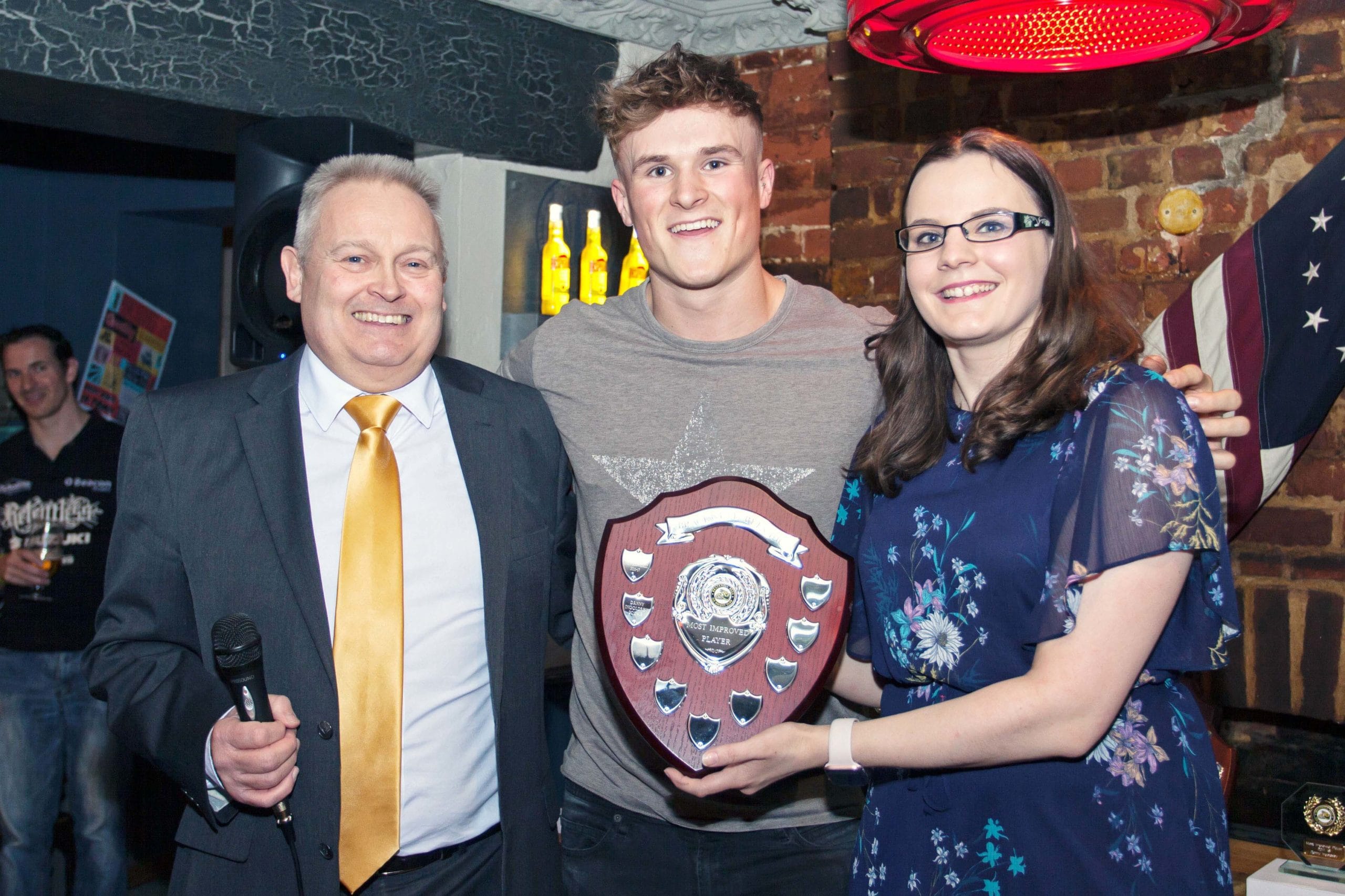 Most improved player Danny Ingoldsby