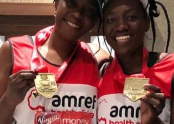 Mwangala Lethbridge London Marathon Amref Health Africa