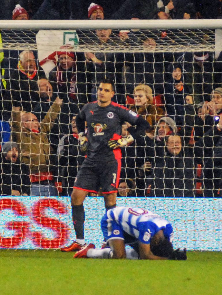 Omar Richards and Vito Mannone react to Forests late equaliser