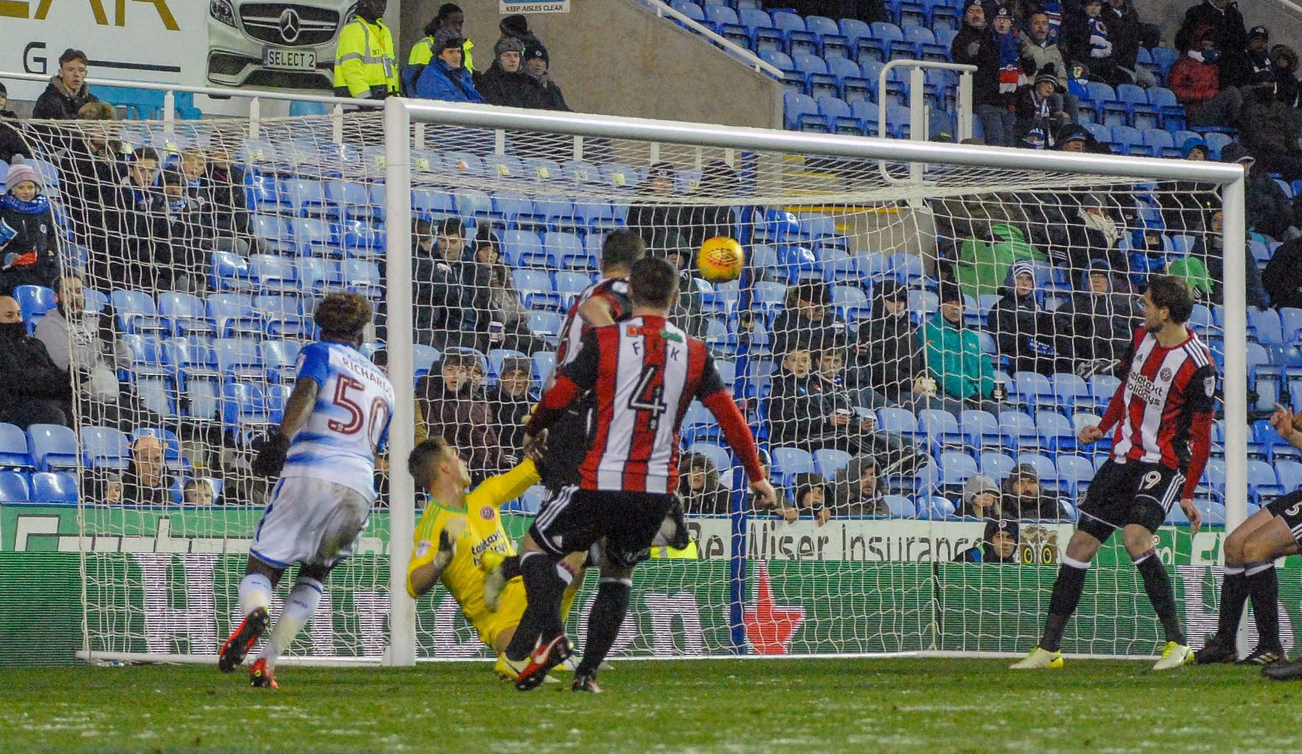Omar Richards pulls a goal back