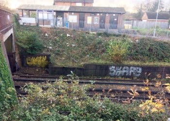 Winnersh graffiti