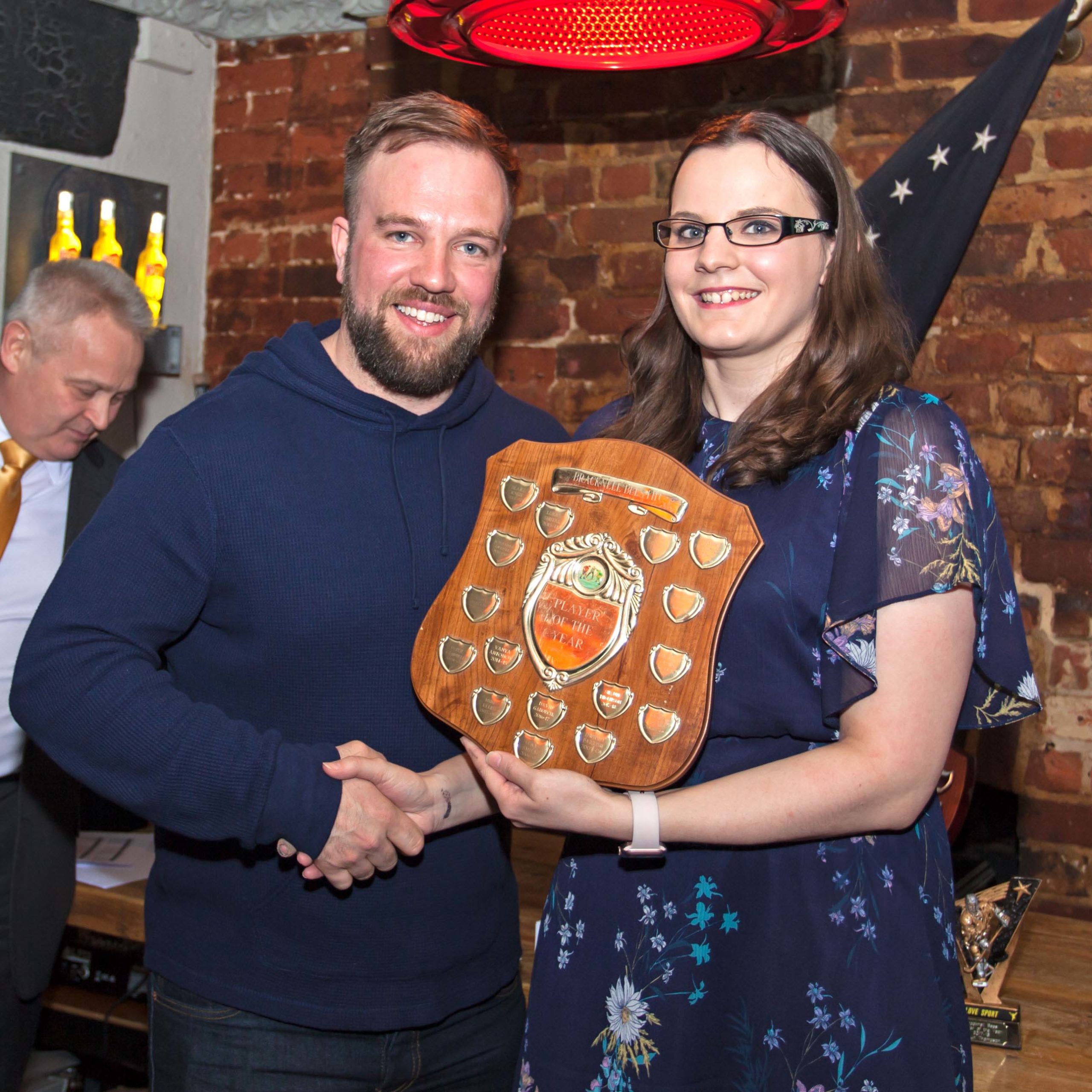 Player of the Year Shaun Thompson