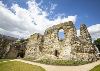 Reading Abbey is the subject of a talk tonight. Picture: University of Reading