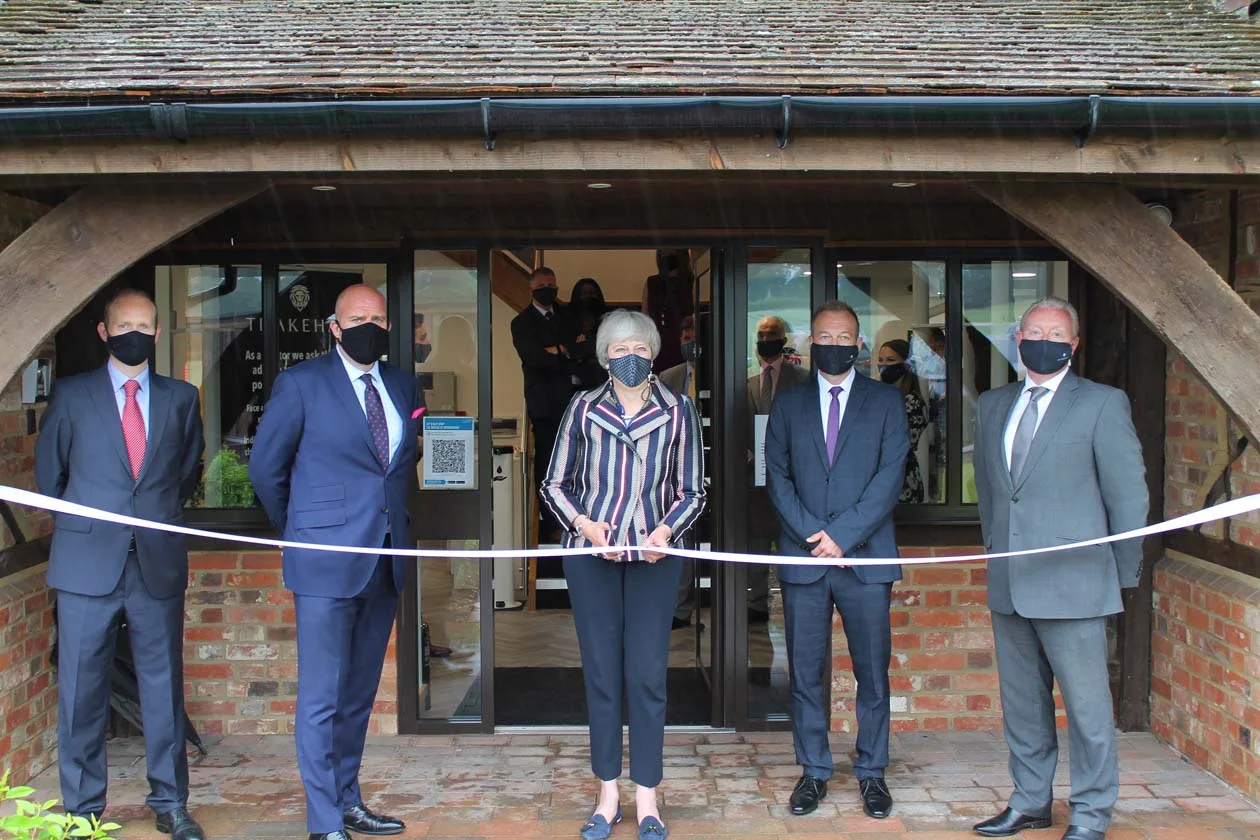 Ashbridge Business Park Theresa may