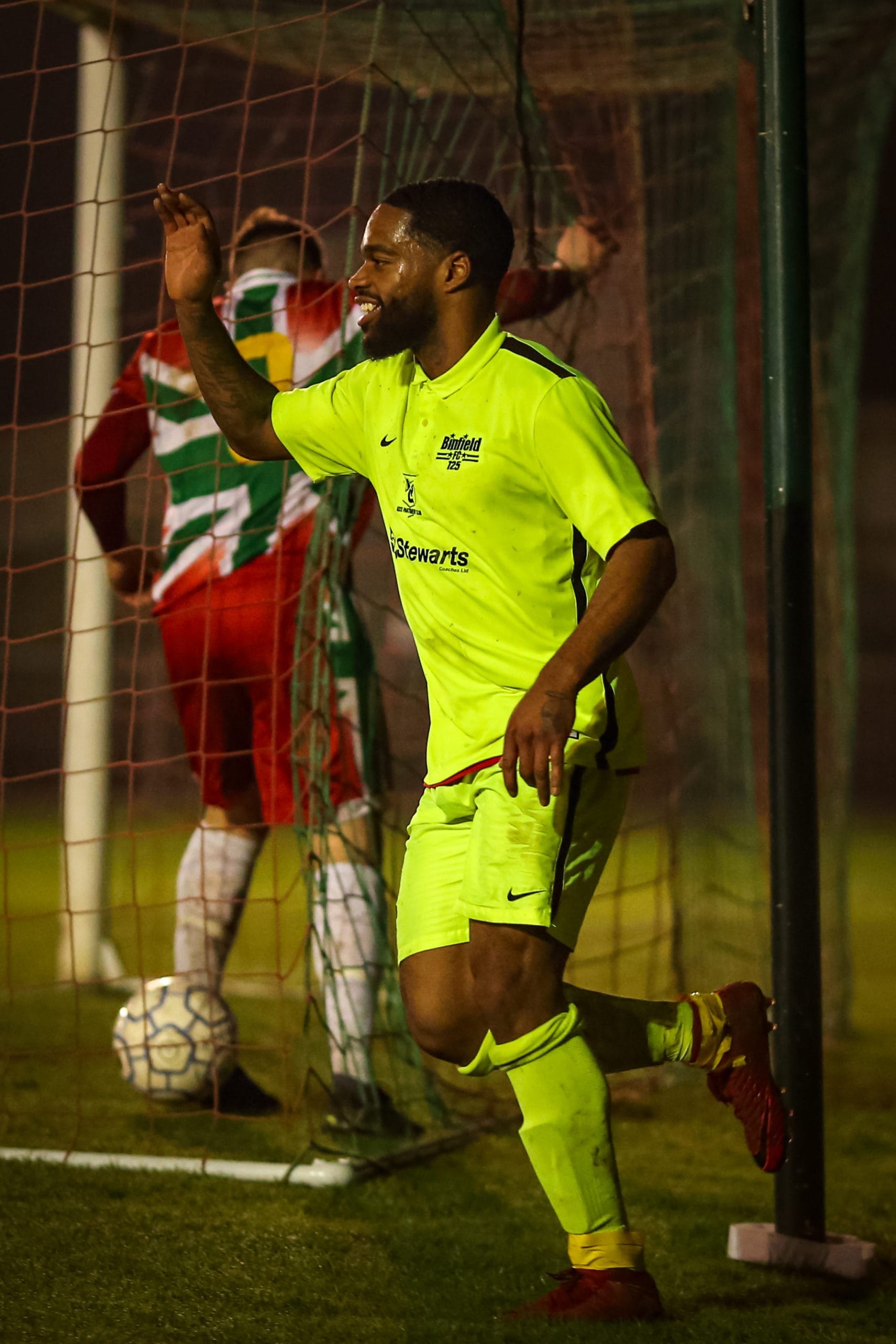 Sanchez Commock celebrates