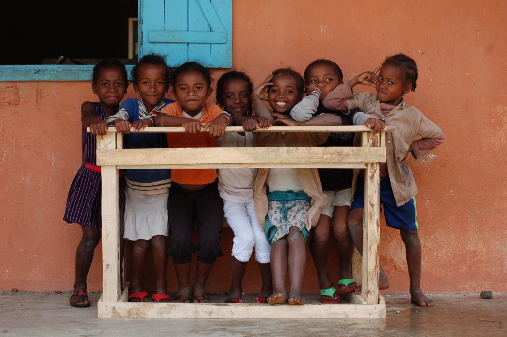 School children in Madagascar
