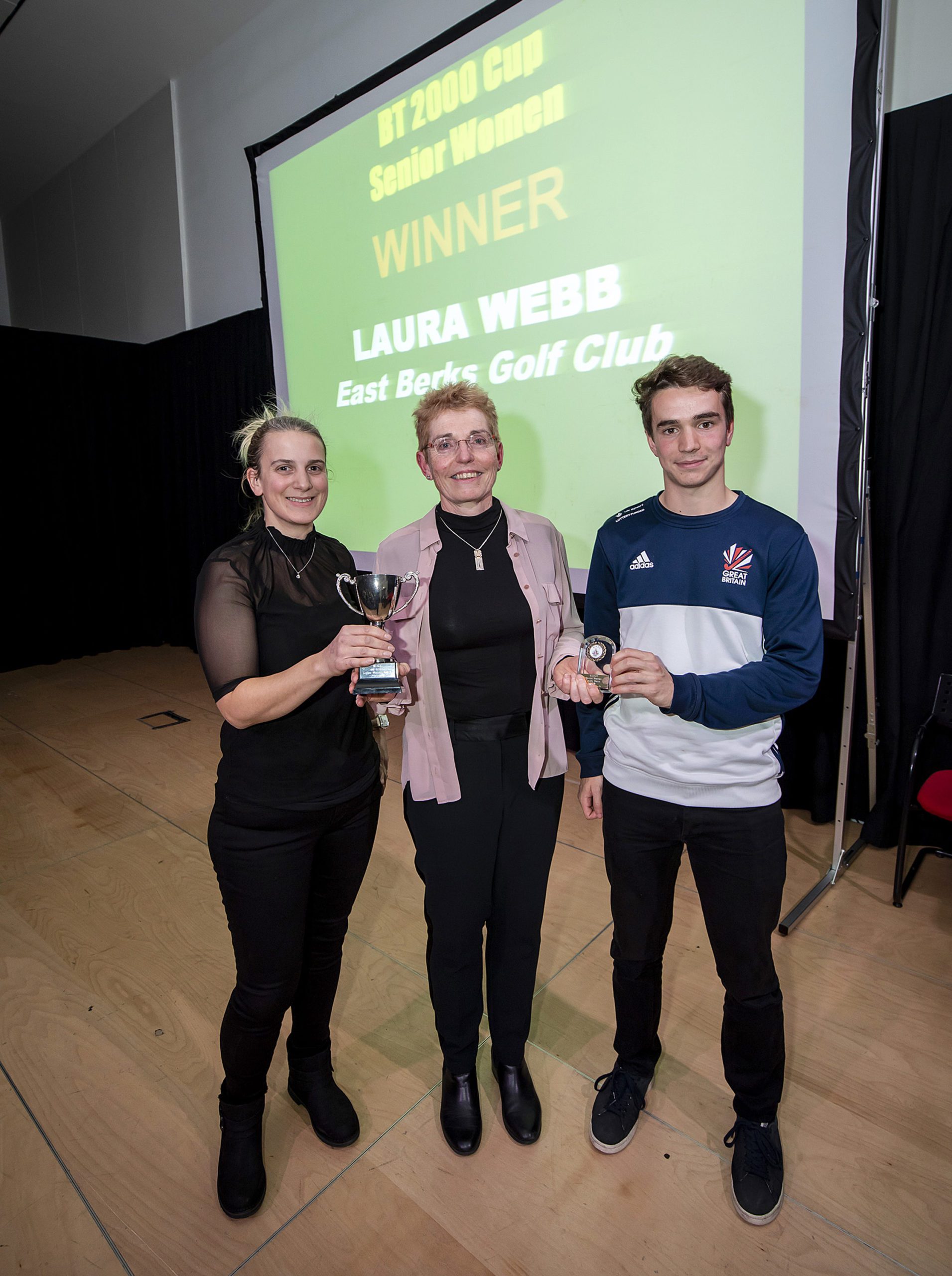 Senior Woman winner Laura Webb