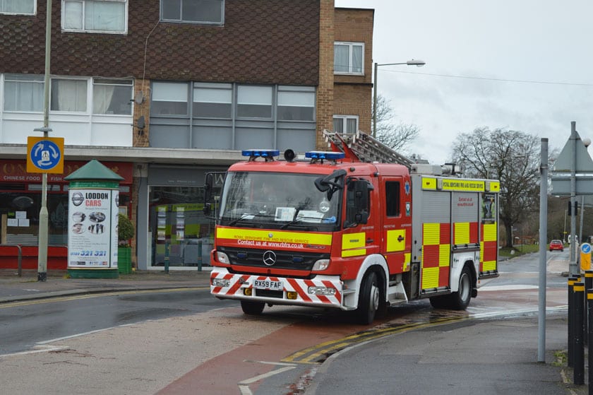 Several fire engines have attended to the emergency