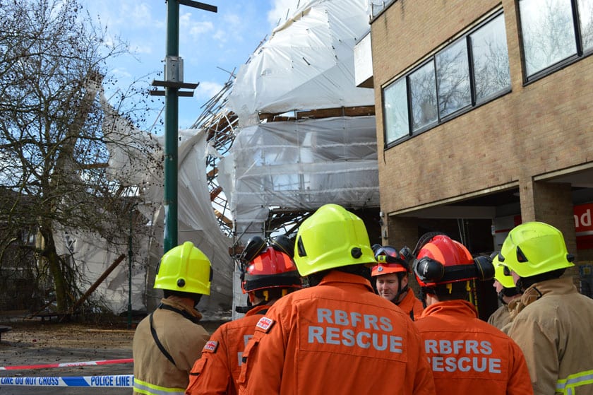 It's a specialist job for Royal Berkshire Fire and Rescue Service