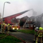 Tackling blaze