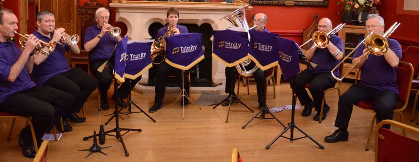 Trinity Conset Band Christmas Sing along Wokingham Town Hall