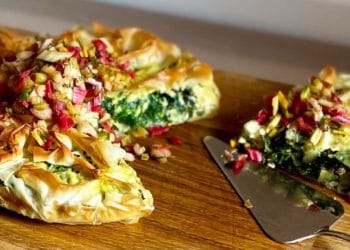 Chard Spinach and Feta Pie from Freely Fruity
