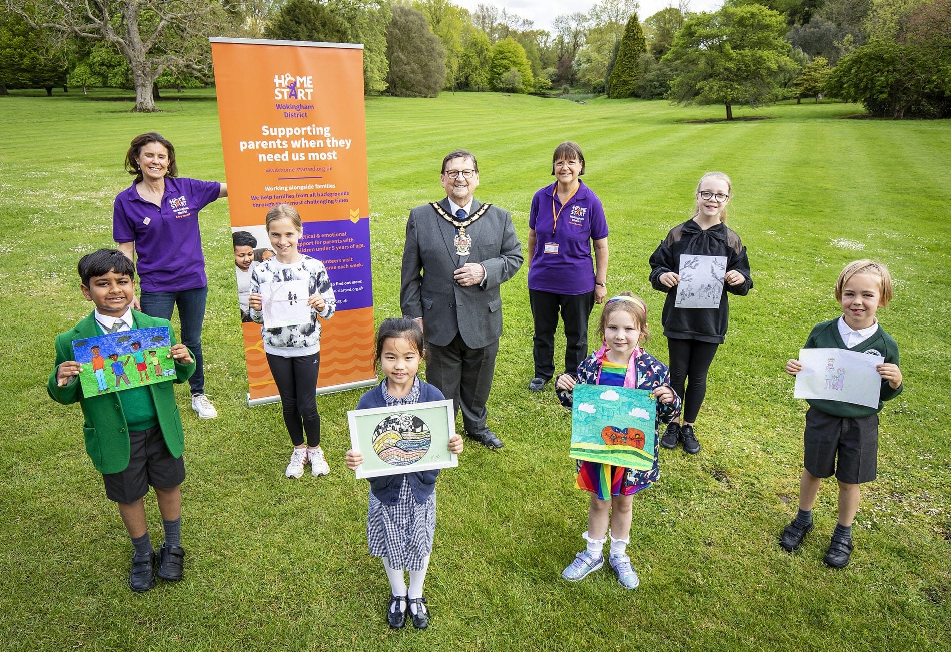 wokingham borough mayor cllr malcolm richards photograph competition