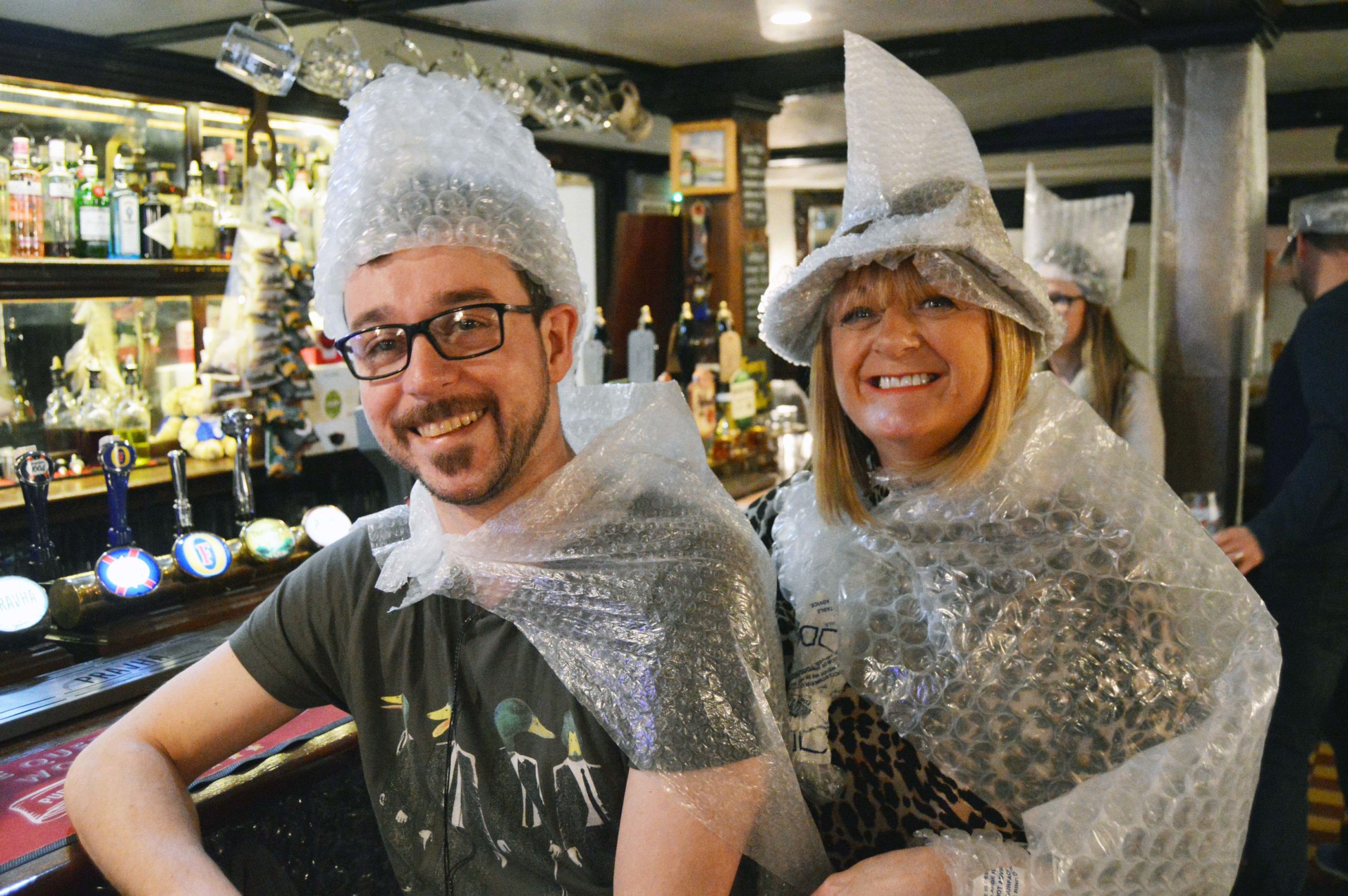 Queen's Head Bubble Wrap appreciation day