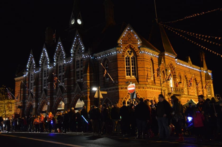 Wokingham Fireworks  parade