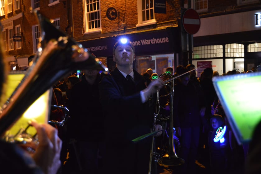 Wokingham Fireworks  parade