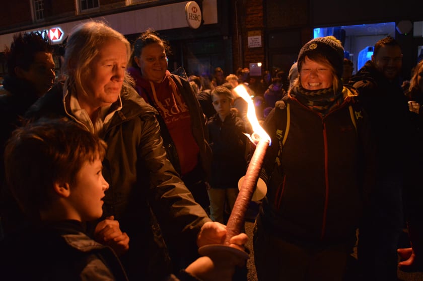 Wokingham Fireworks  parade