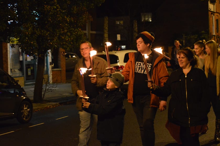 Wokingham Fireworks parade