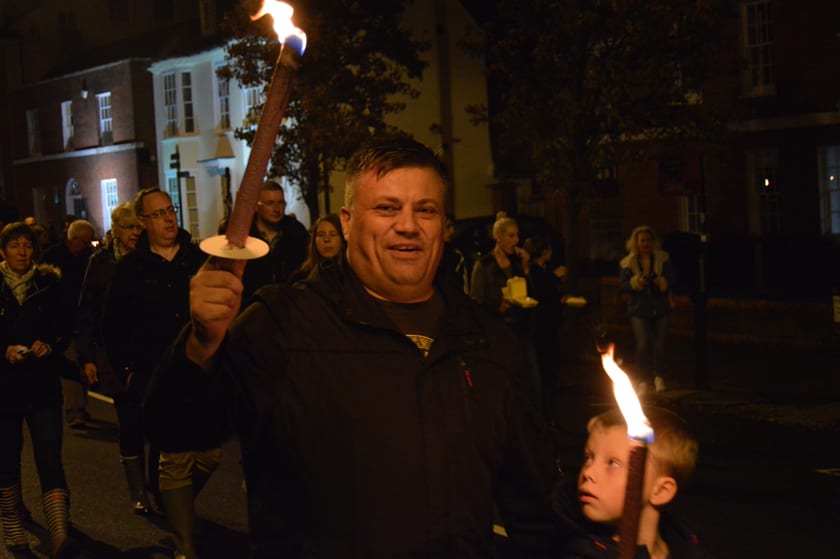 Wokingham Fireworks  parade