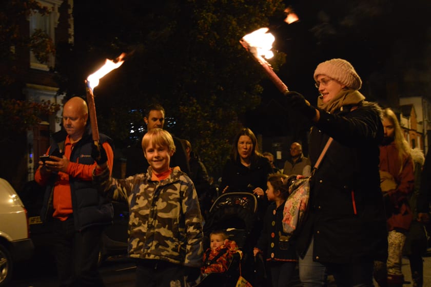 Wokingham Fireworks  parade