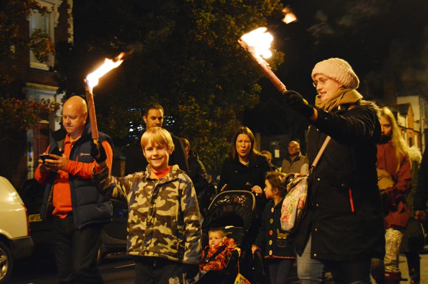Wokingham Fireworks  parade