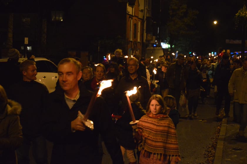 Wokingham Fireworks parade