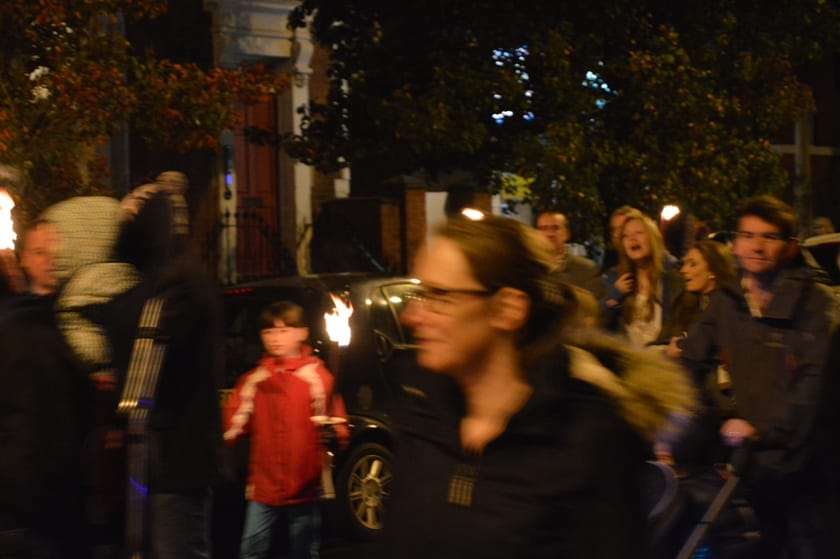 Wokingham Fireworks parade