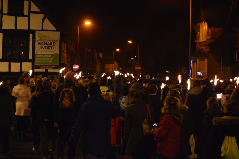 Wokingham Fireworks parade