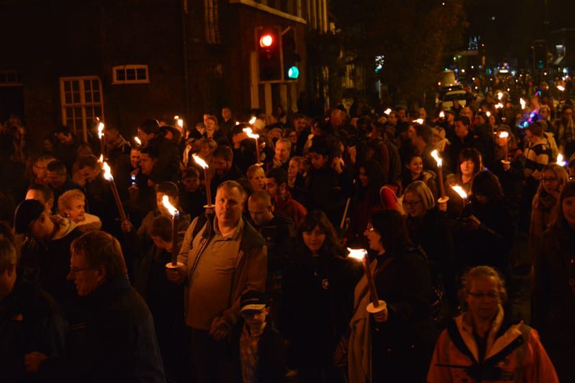 Wokingham Fireworks  parade