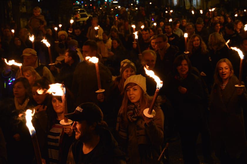 Wokingham Fireworks  parade
