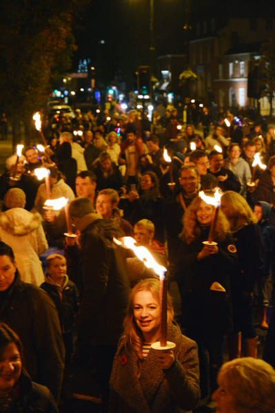 Wokingham Fireworks  parade
