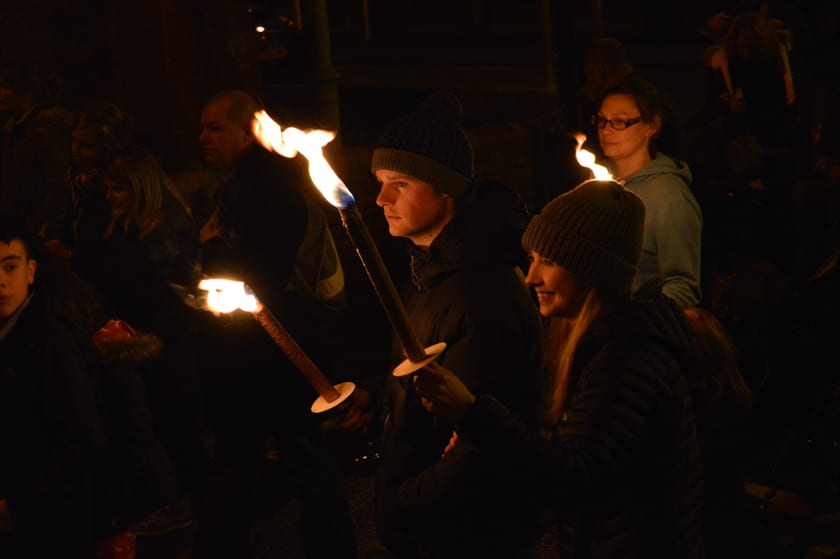 Wokingham Fireworks  parade