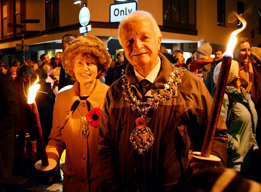 Wokingham Fireworks parade November