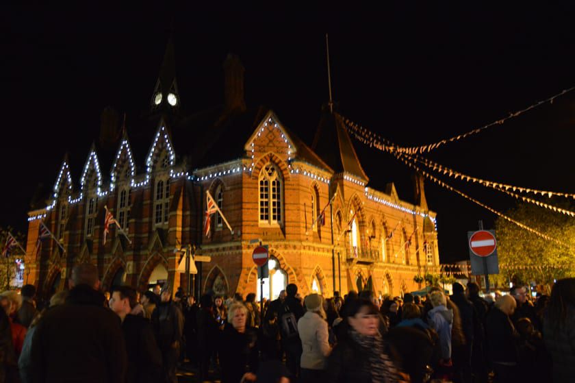 Wokingham Fireworks parade November