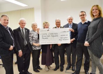 Wokingham Half Marathon charity presentation