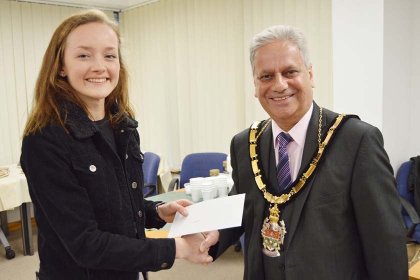 Wokingham Half Marathon charity presentation
