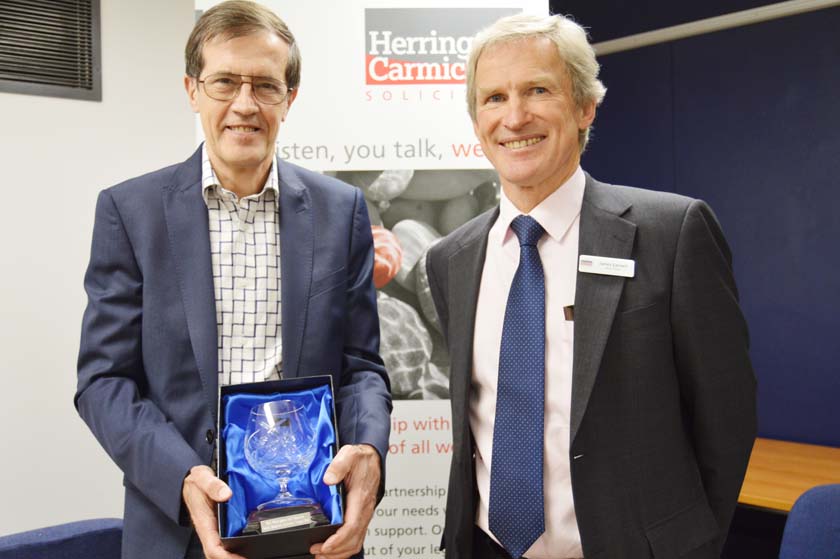Wokingham Half Marathon charity presentation