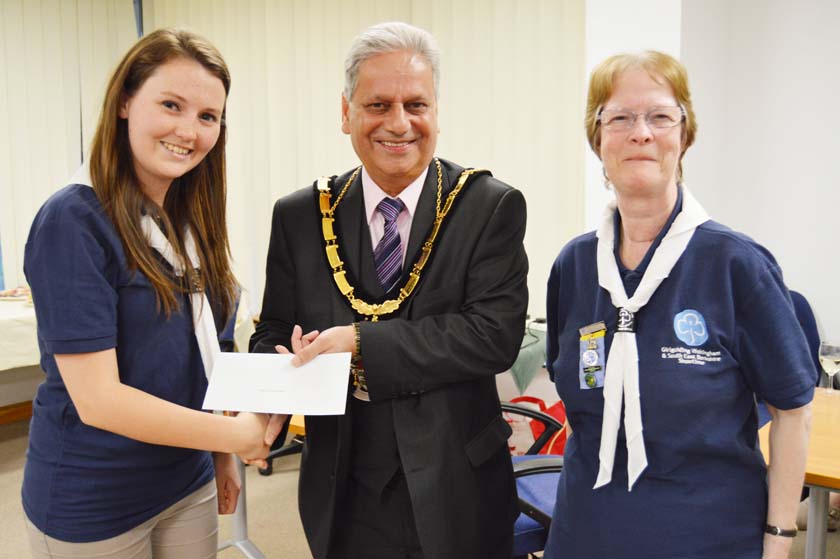 Wokingham Half Marathon charity presentation